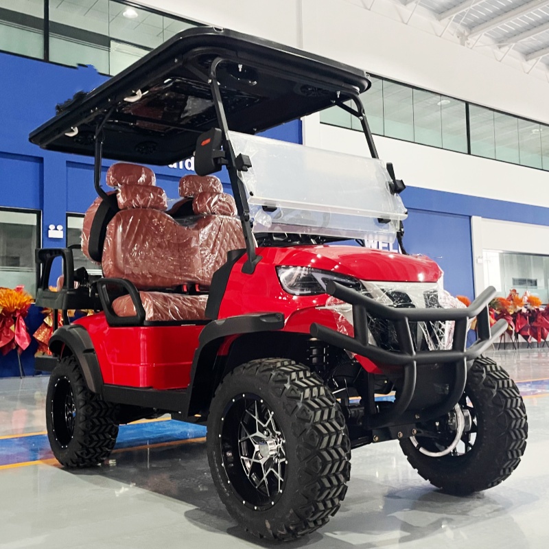 Golf Bag Stand Cart - Kereta Golf Listrik 4-Kursi Lithium Off-Road