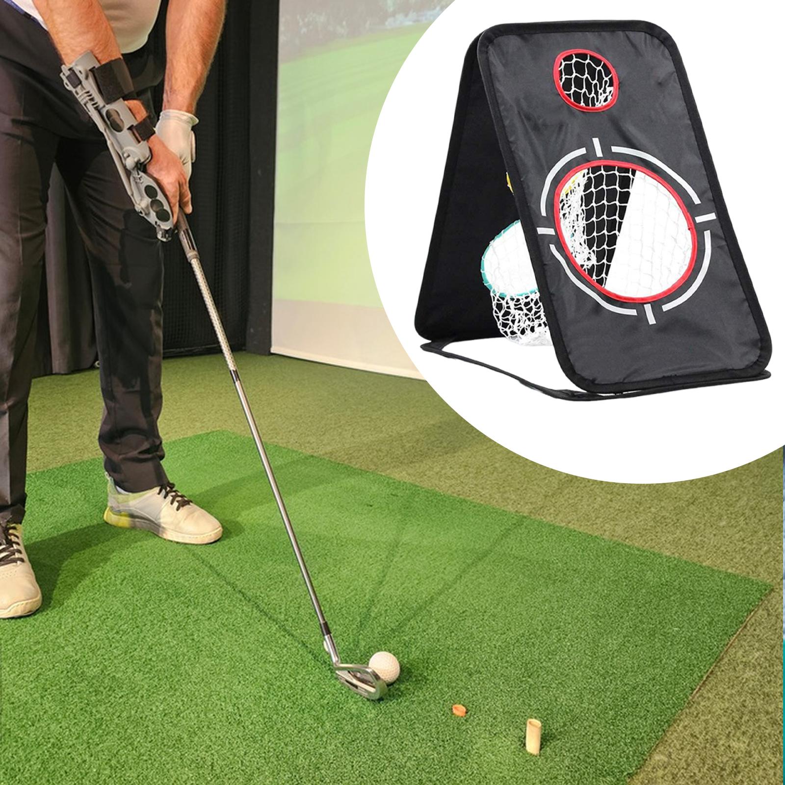 Practice Net Hitting - Jaring Golf Chipping Mudah Dipasang Jaring