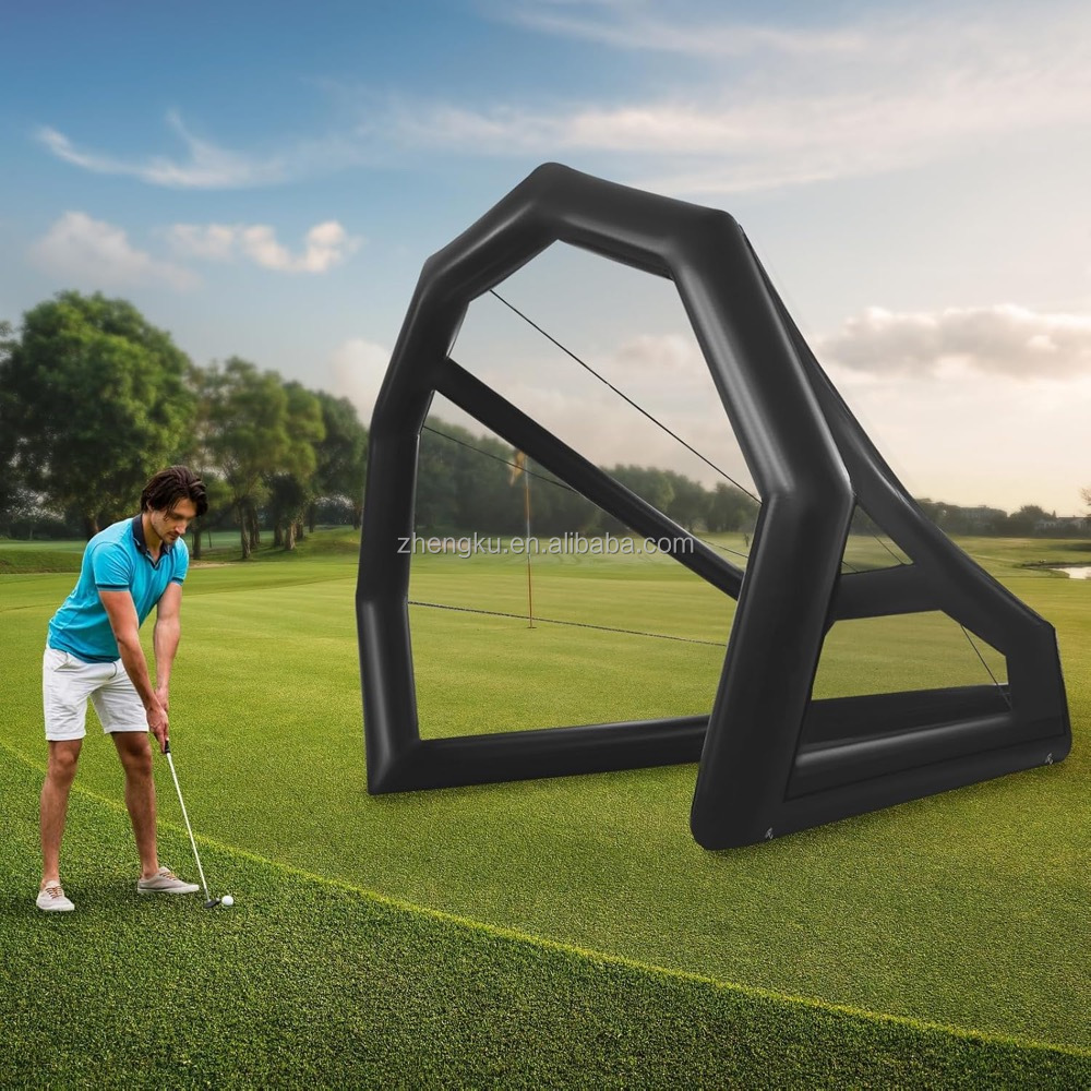 Practice Net Hitting - Jaring Latihan Golf Tiup, Simulator Ayunan