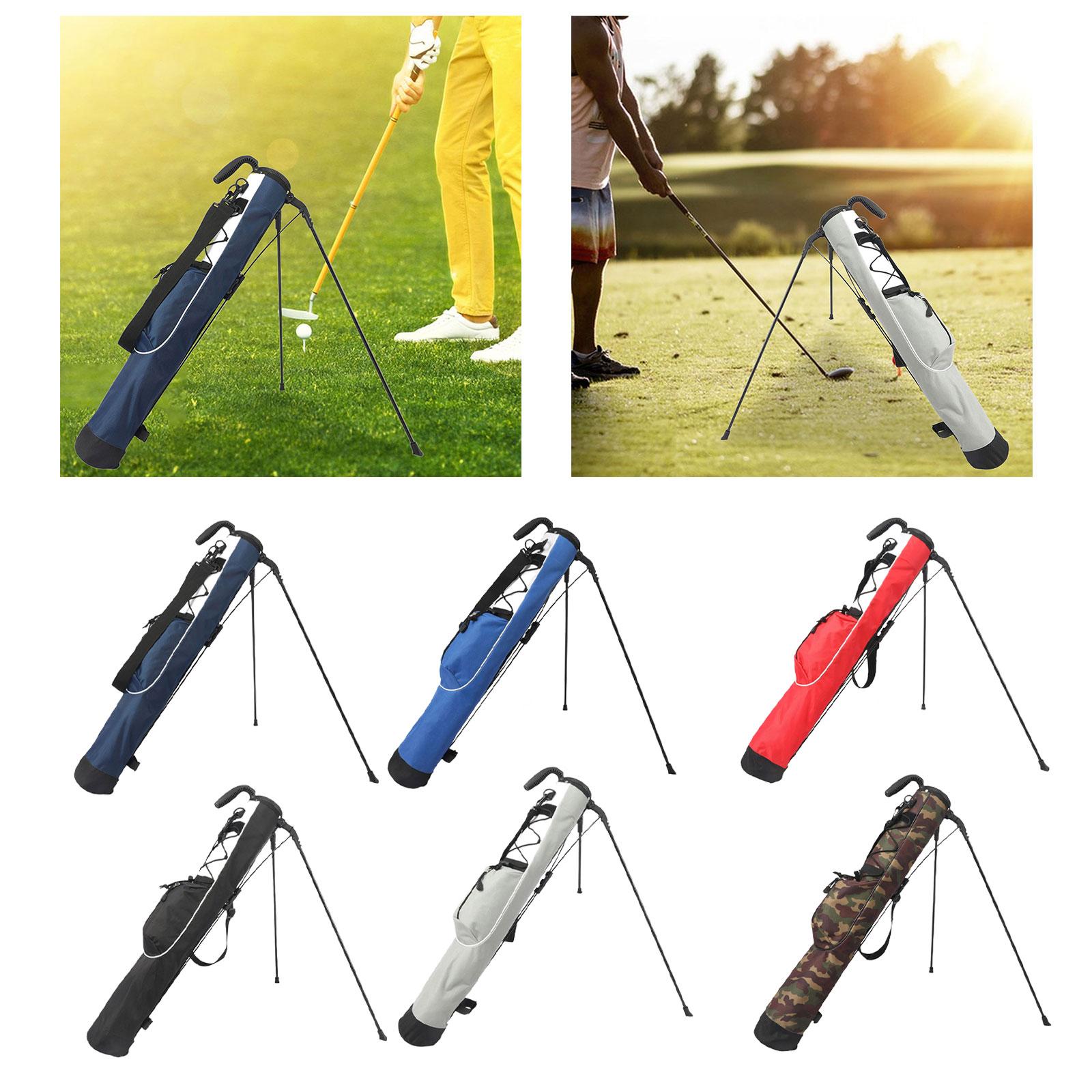Golf Bag Stand Cart - Tas Golf, tas Golf berdiri portabel,