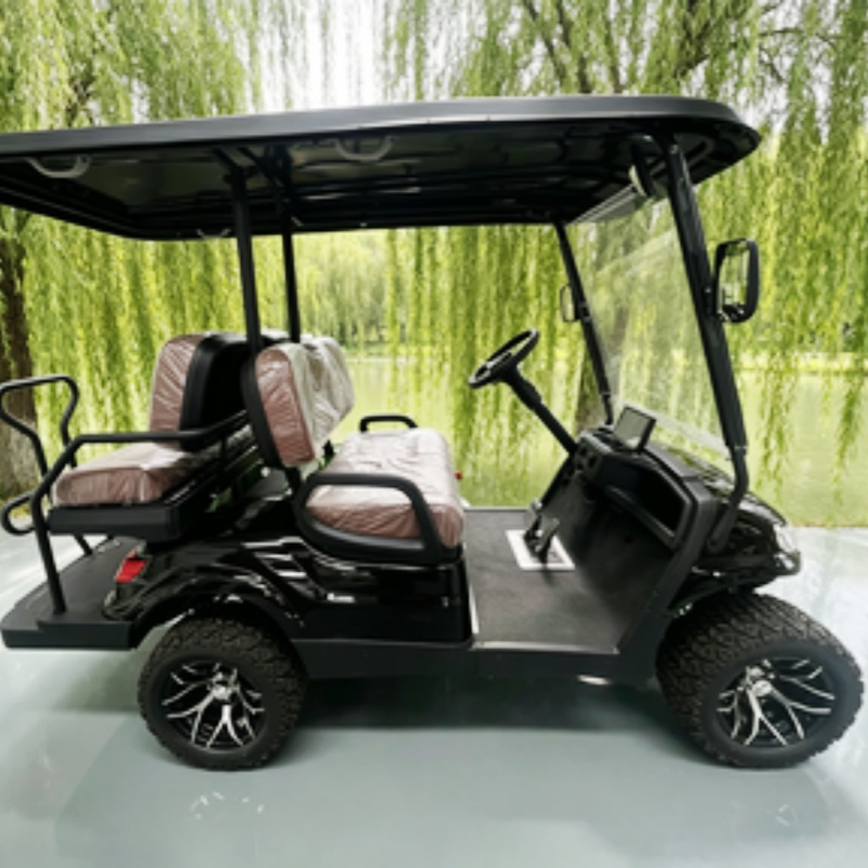 Mobil Golf Listrik 2 Kursi Lit - Golf Bag Stand Cart ulasan dan harga