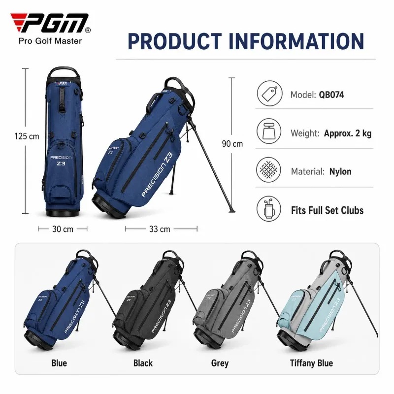 Tas Golf PGM dengan Stand, Tas - Golf Bag Stand Cart ulasan dan harga