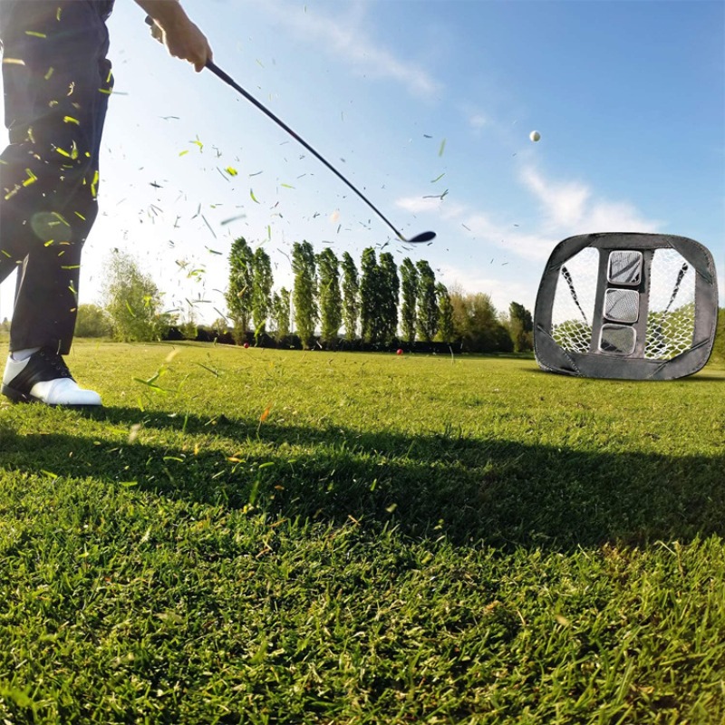 Jaring Golf Lipat untuk Latiha - Practice Net Hitting ulasan dan harga