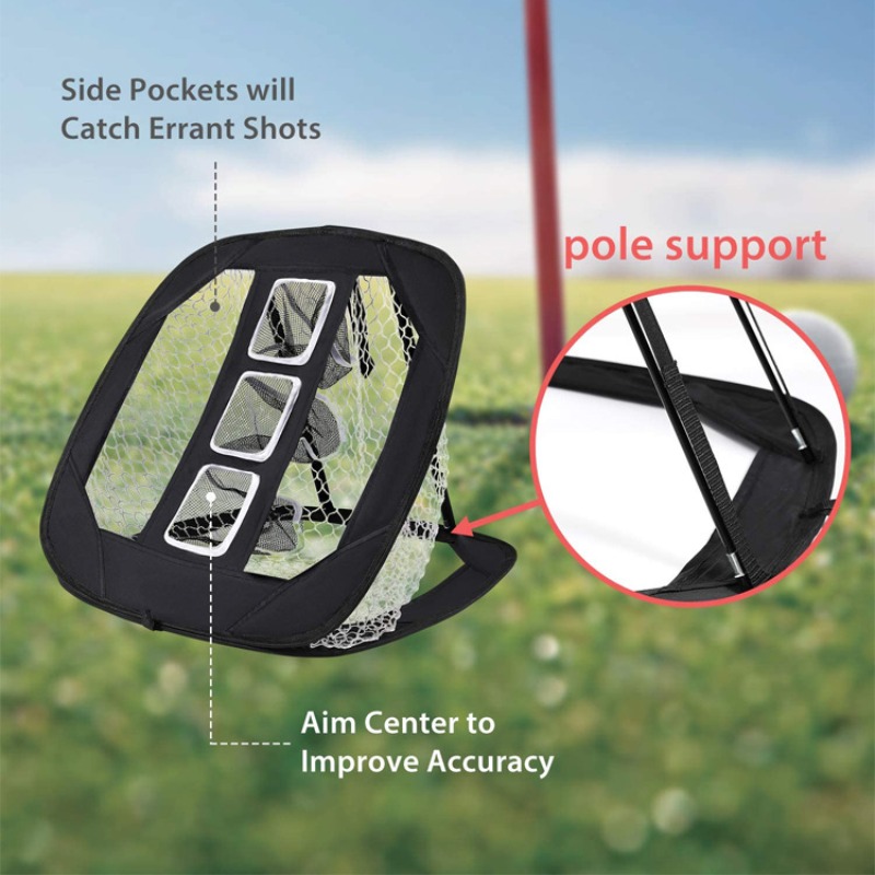 Jaring Golf Lipat untuk Latiha - Practice Net Hitting ulasan dan harga