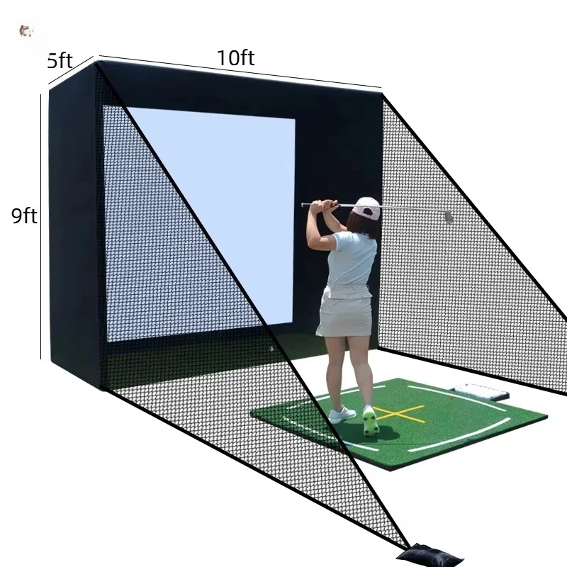 Jaring Simulator Golf 10x9 kak - Practice Net Hitting ulasan dan harga