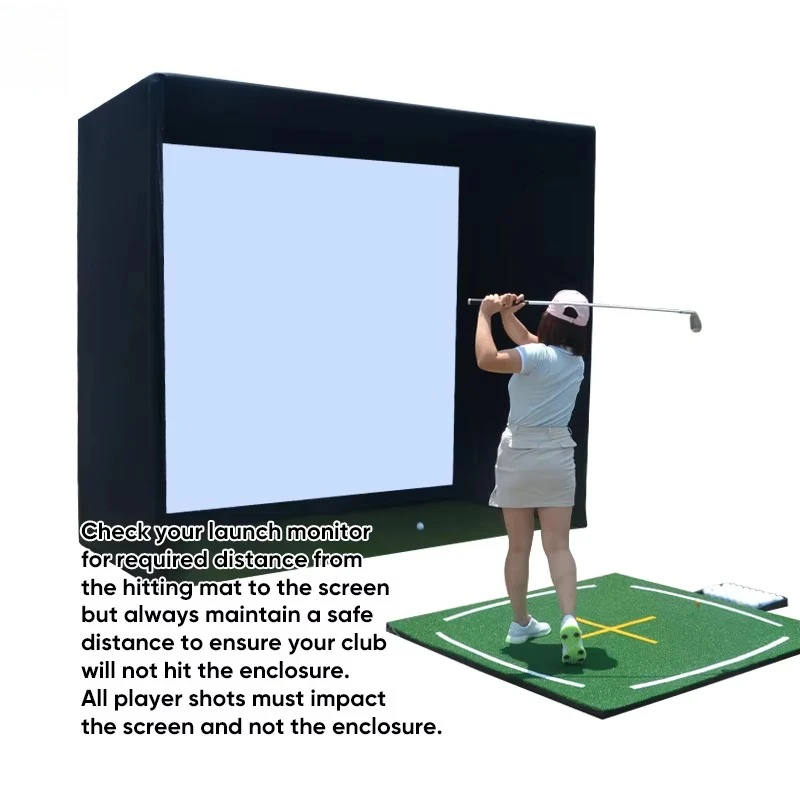 Jaring Simulator Golf 10x9 kak - Practice Net Hitting ulasan dan harga