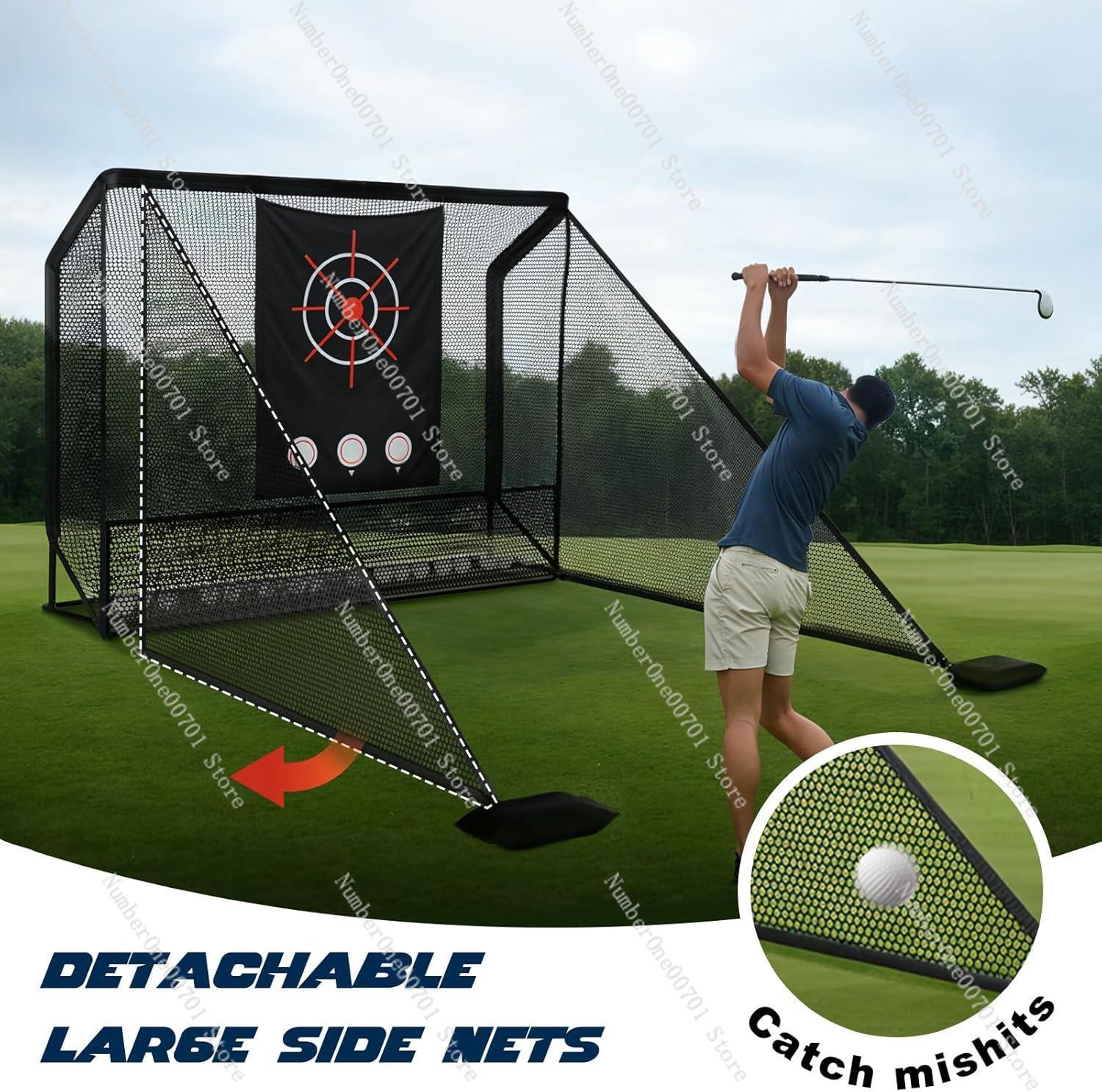 Jaring Latihan Golf Tahan Lama - Practice Net Hitting ulasan dan harga