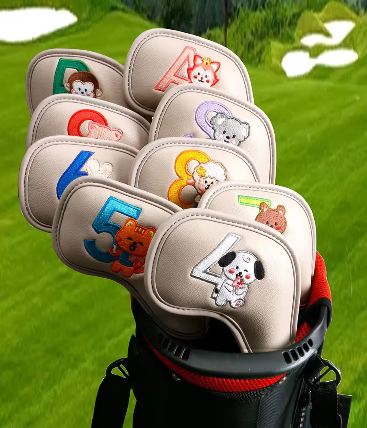 9 Buah Penutup Kepala Tongkat  - Golf Equipment Storage ulasan dan harga