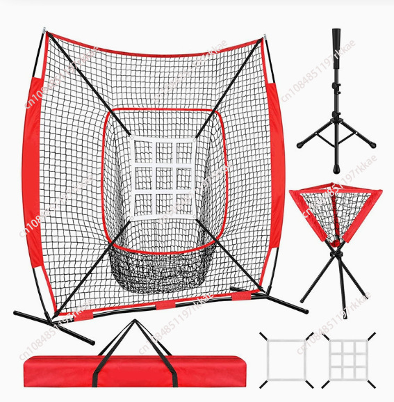 Jaring Pemukul Baseball Portab - Practice Net Hitting ulasan dan harga