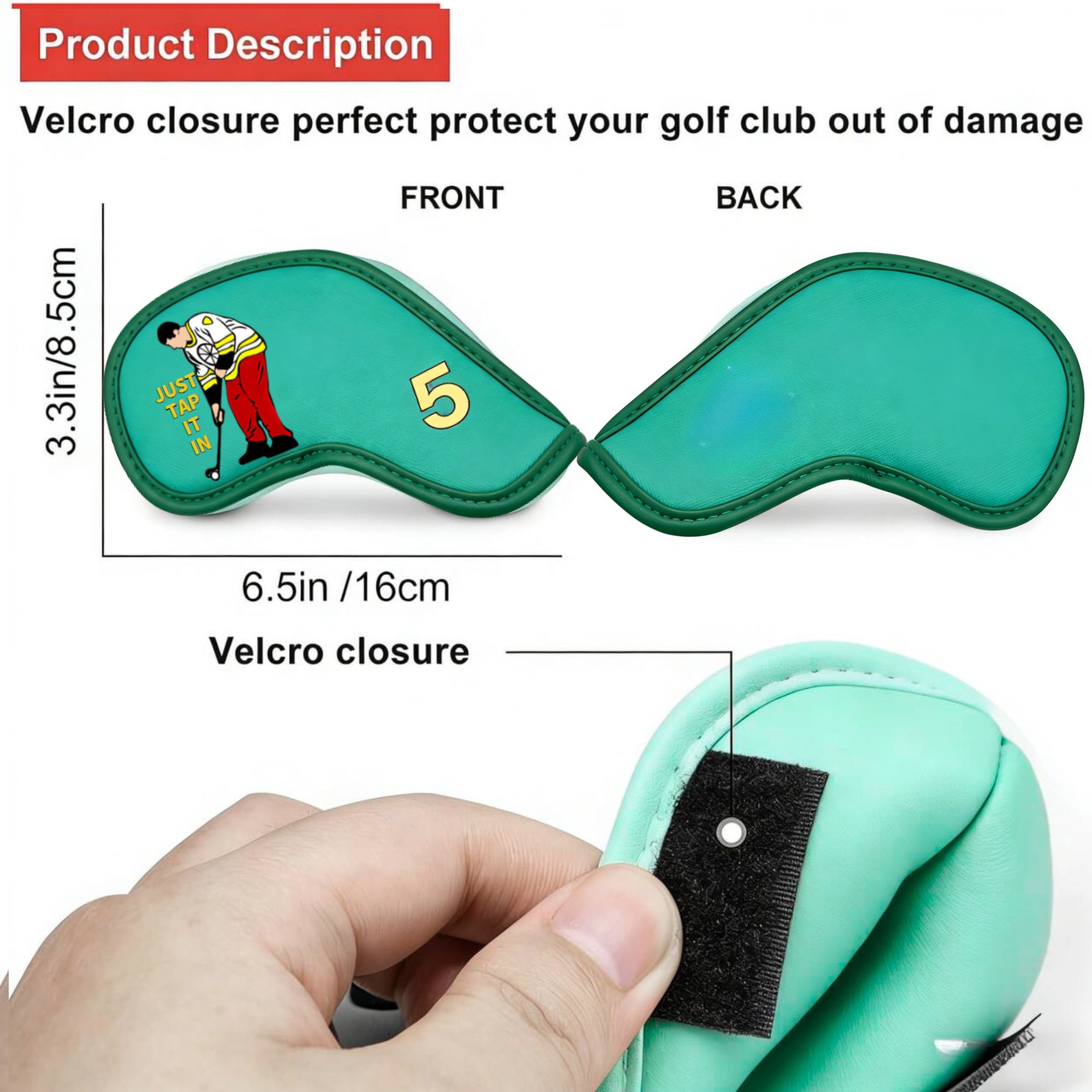 9 buah penutup besi golf denga - Golf Equipment Storage ulasan dan harga