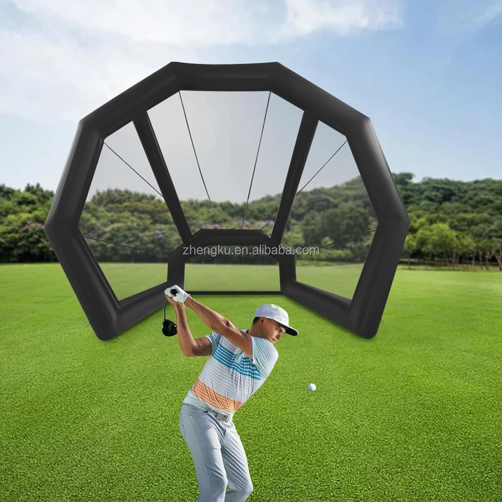 Jaring Latihan Golf Tiup, Simu - Practice Net Hitting ulasan dan harga