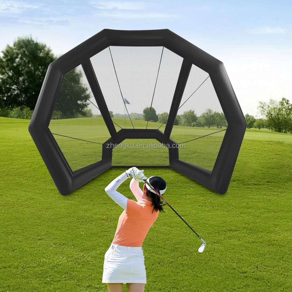 Jaring Latihan Golf Tiup, Simu - Practice Net Hitting ulasan dan harga