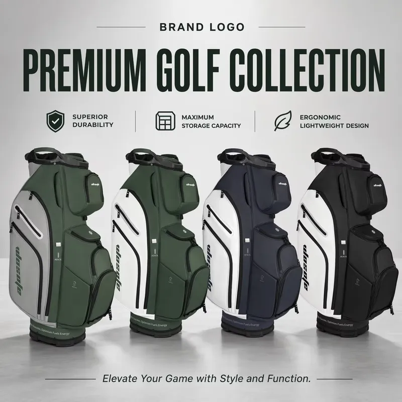 Tas Golf Wosofe 14 Way, Tas Be - Golf Bag Stand Cart ulasan dan harga